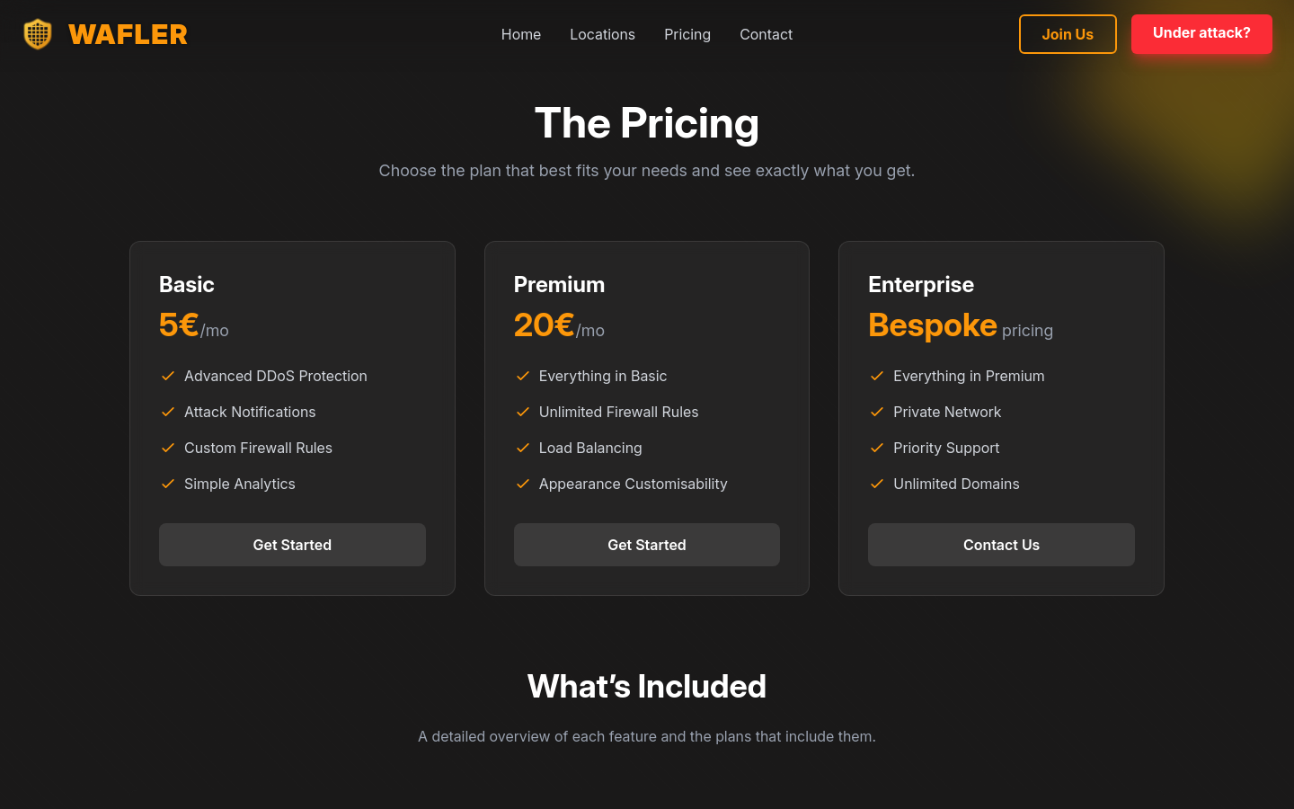Pricing
