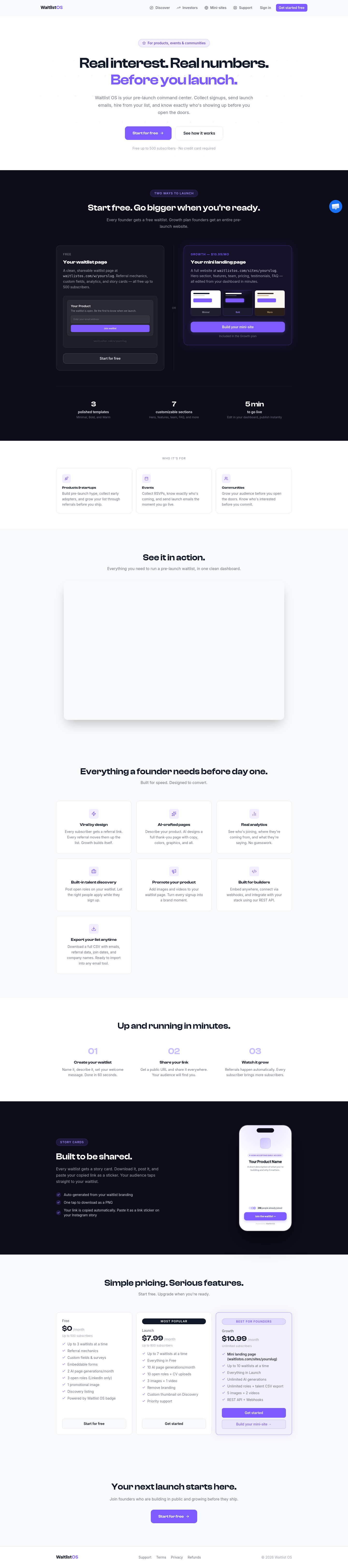 waitlistos.com — 