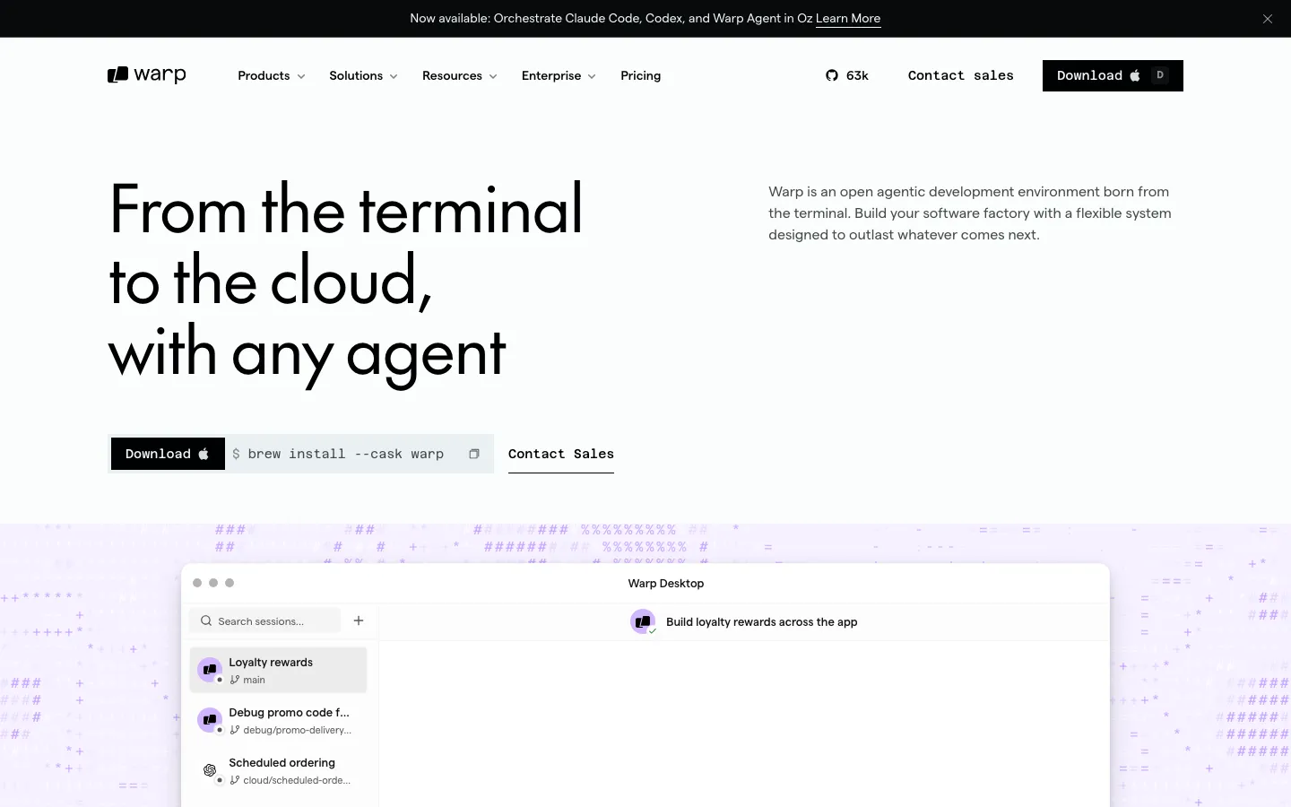 Captured Homepage / Lander