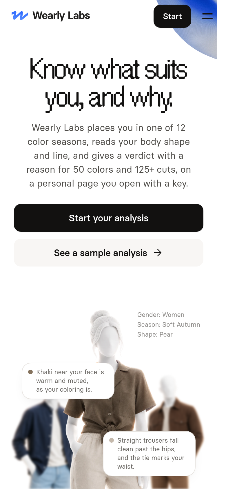 Homepage / Lander