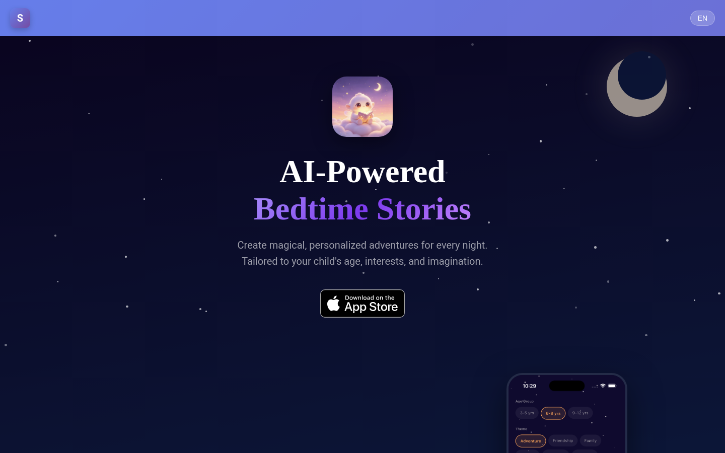 Captured Homepage / Lander