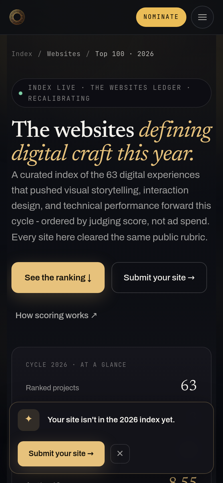 Top 100 Websites 2026
