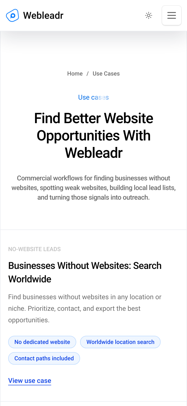 Use Cases