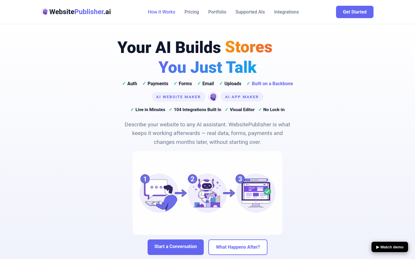 Captured Homepage / Lander