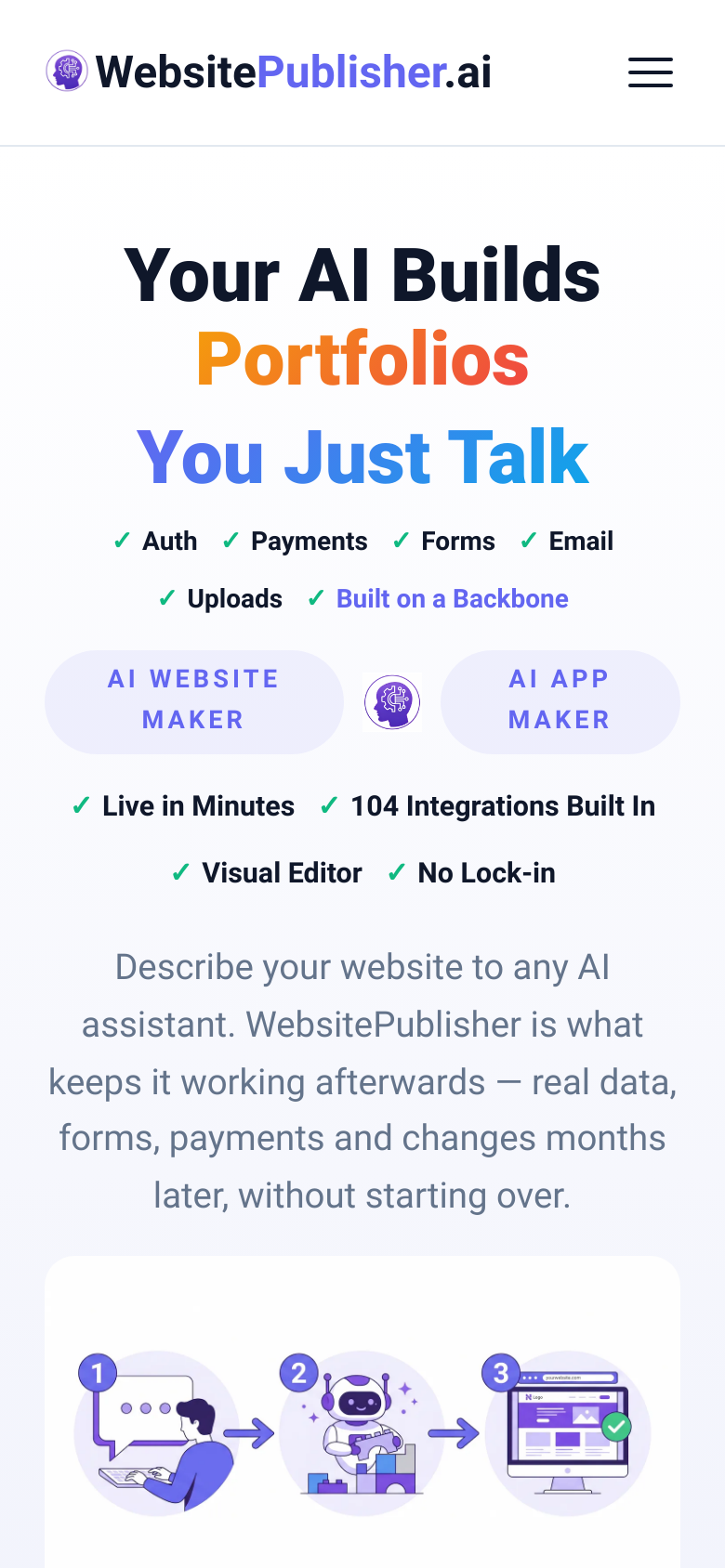 Homepage / Lander