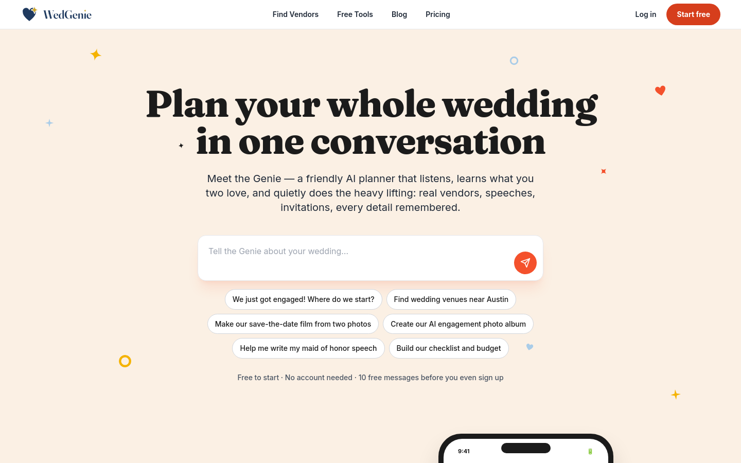 Captured Homepage / Lander