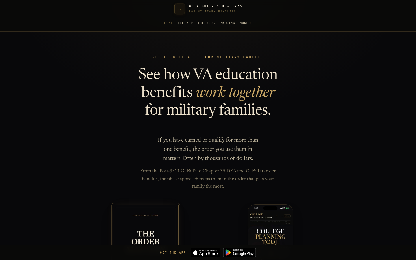 Captured Homepage / Lander