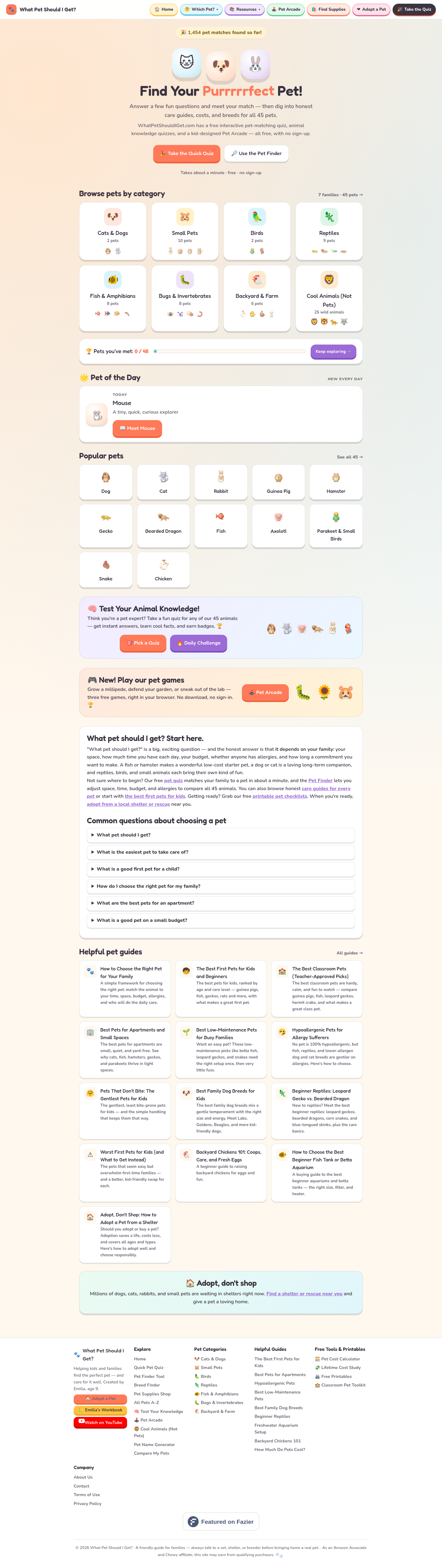 whatpetshouldiget.com — 