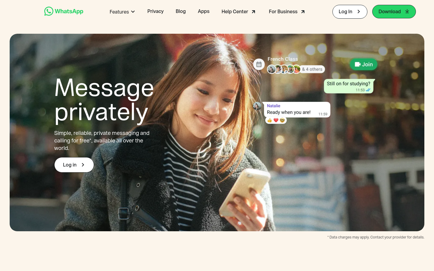 Captured Homepage / Lander
