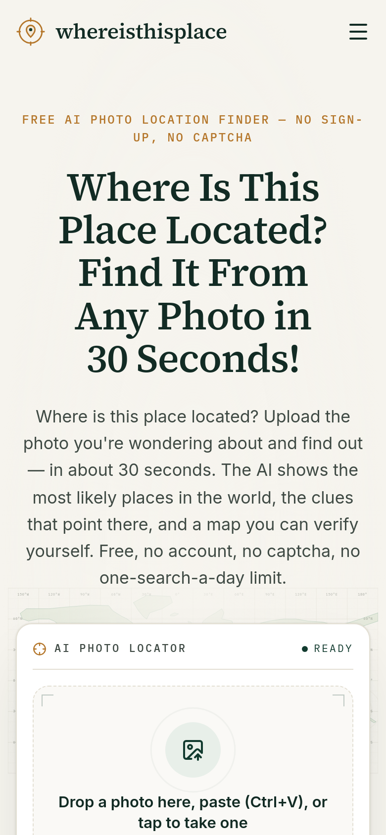 Homepage / Lander
