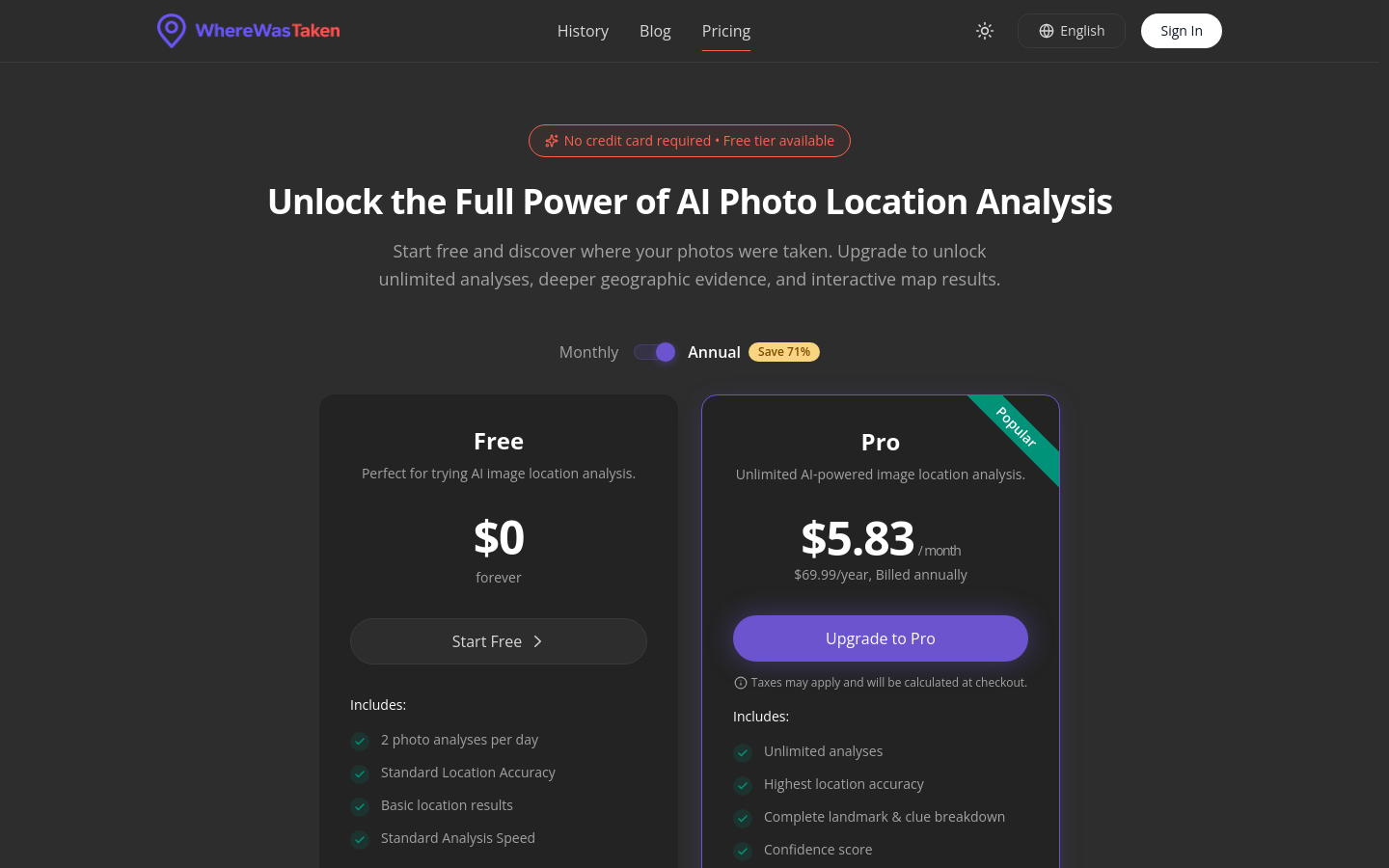 Pricing