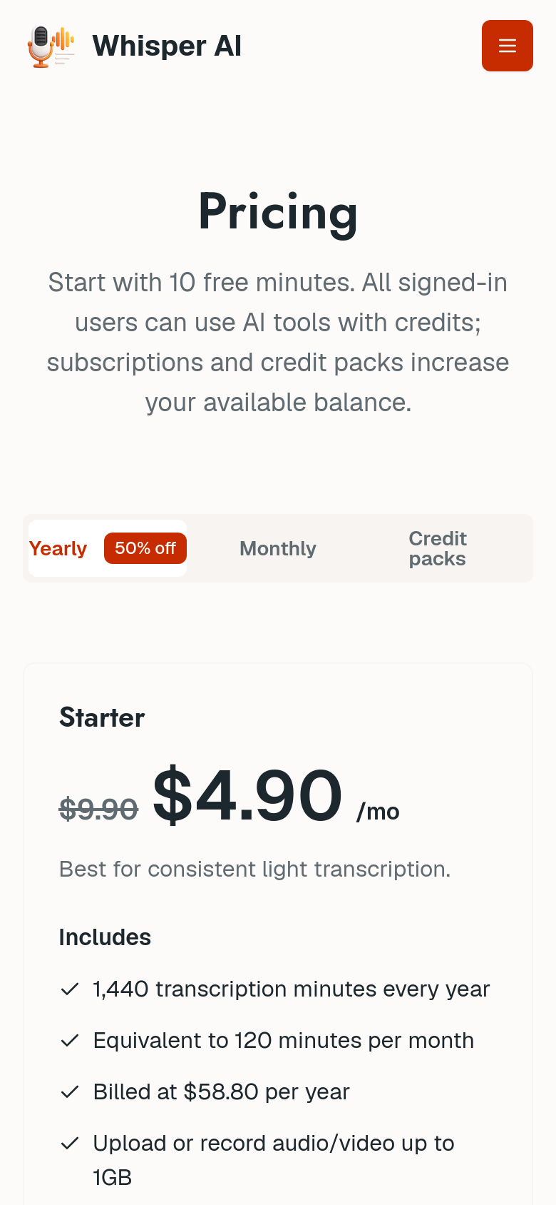 Pricing