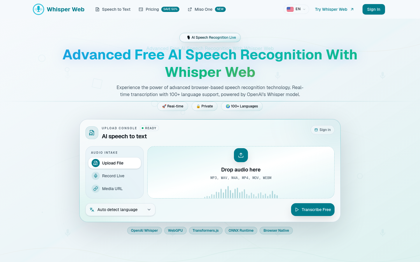 Captured Homepage / Lander