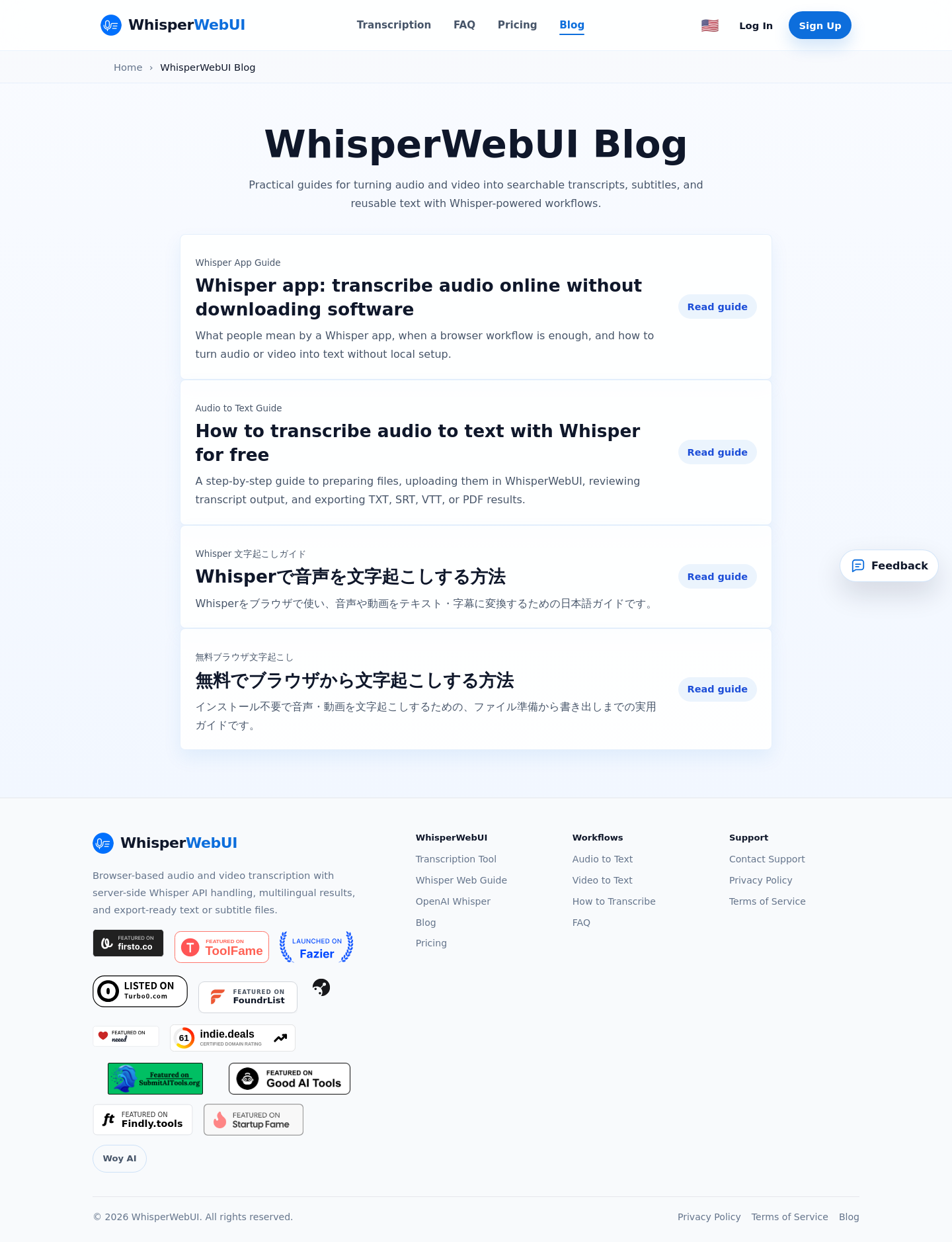 whisperwebui.net — 
