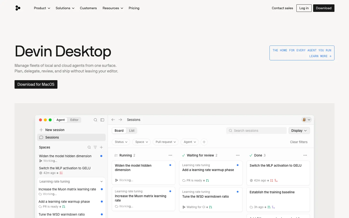 Captured Homepage / Lander