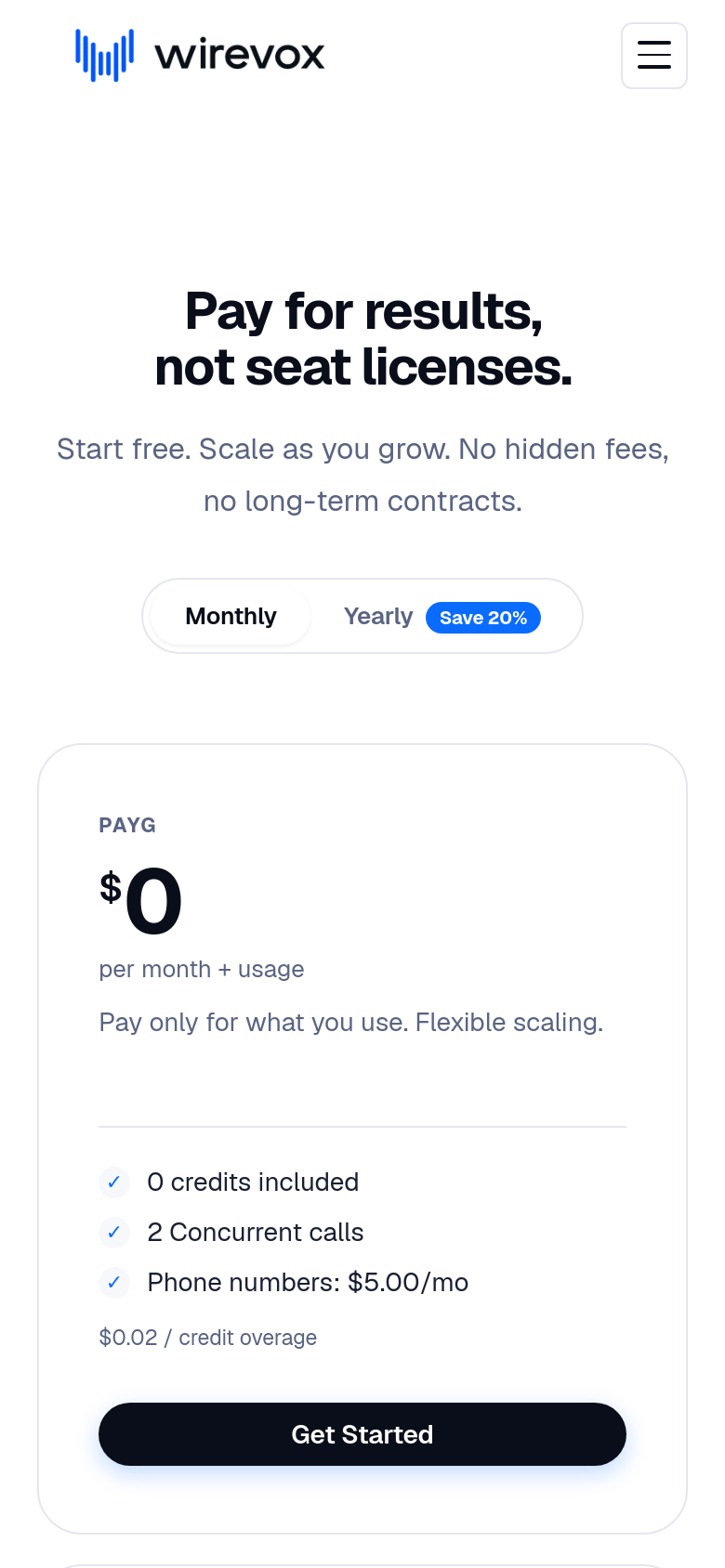 Pricing