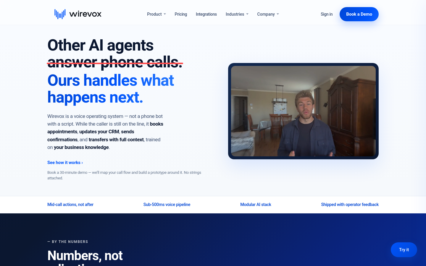 Captured Homepage / Lander