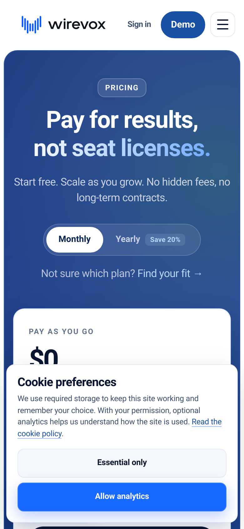Pricing