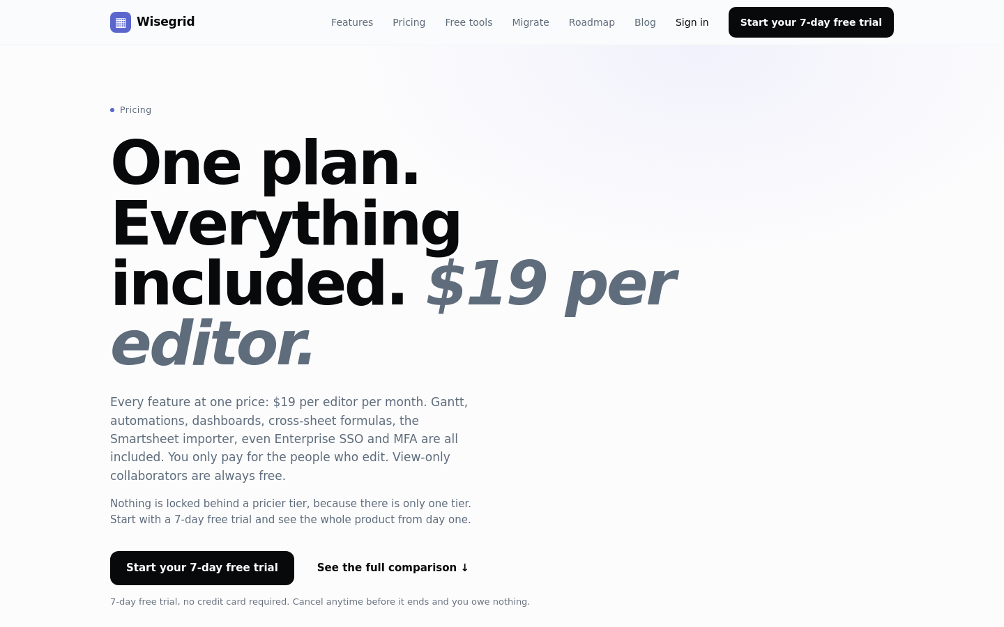 Pricing