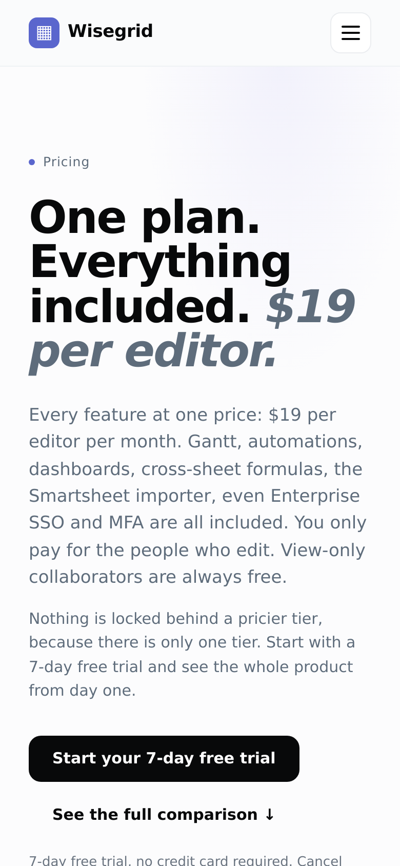 Pricing