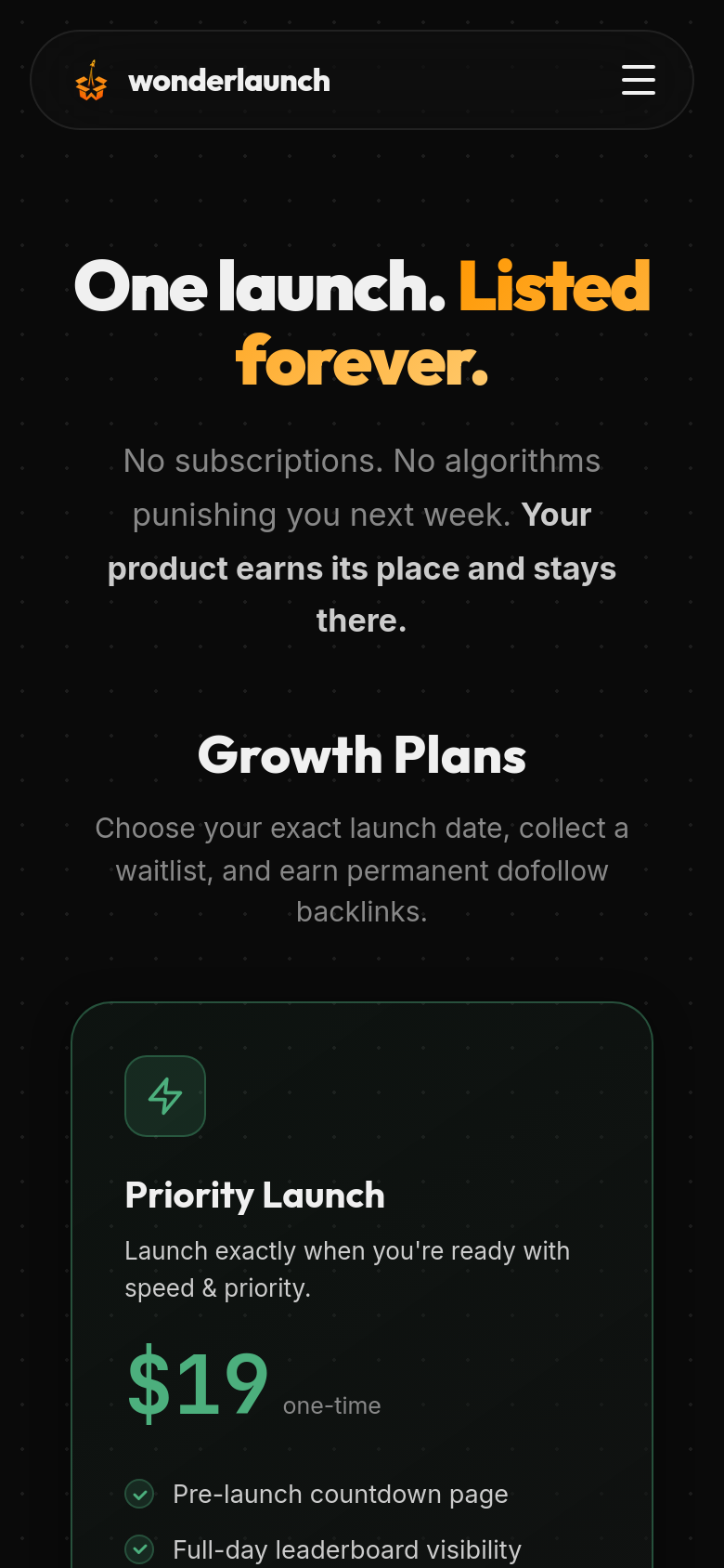 Pricing