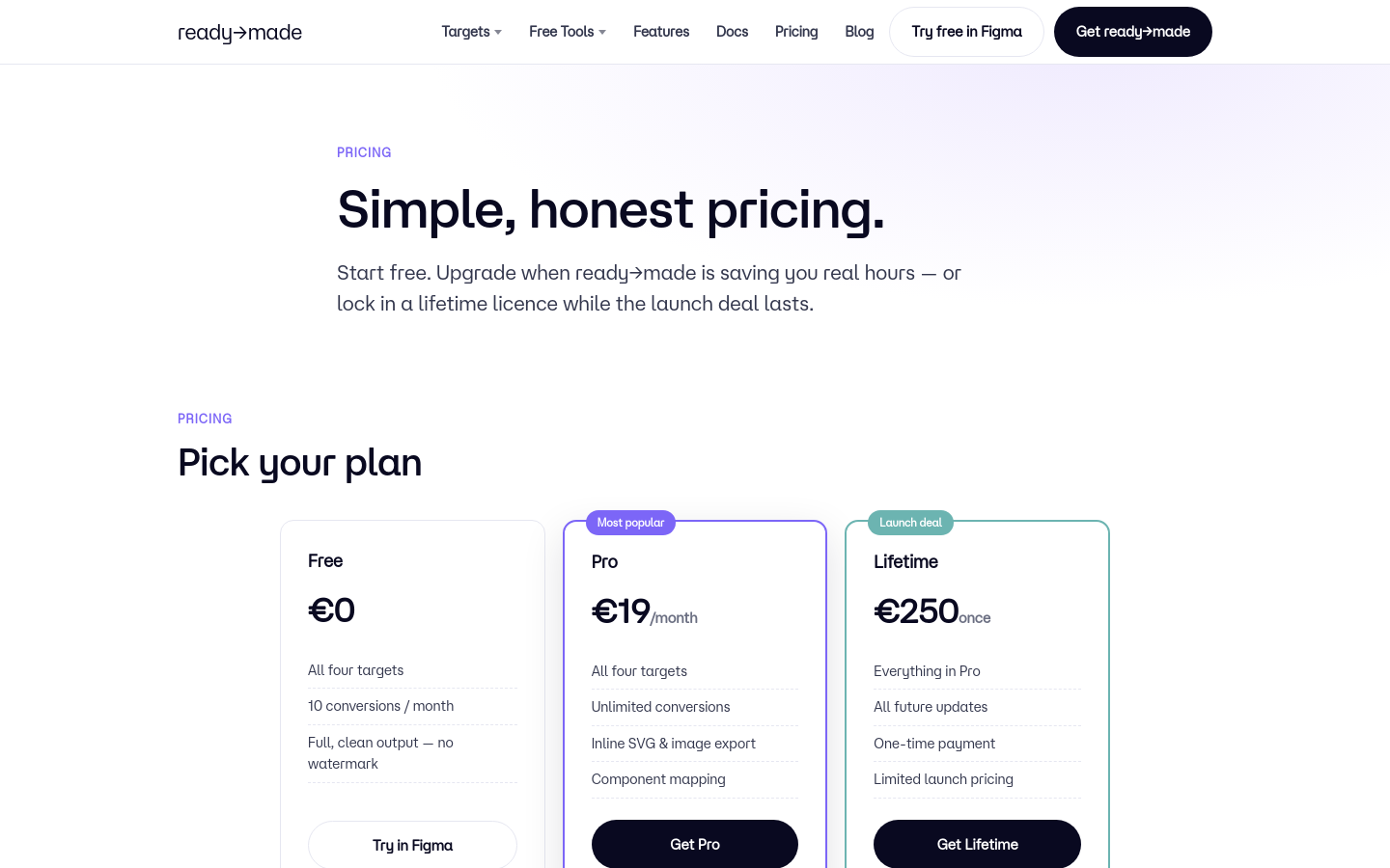 Pricing