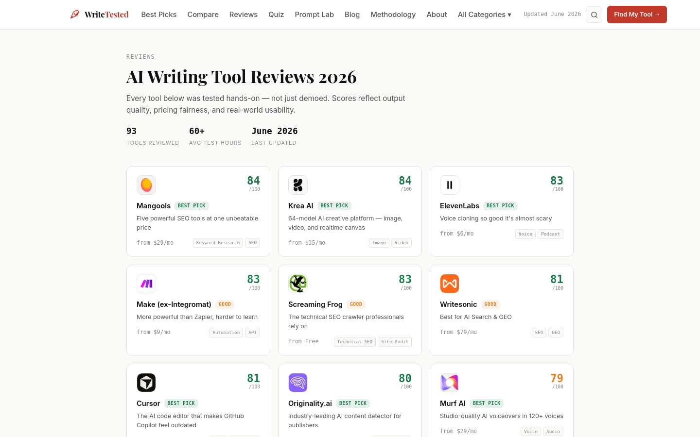 Reviews