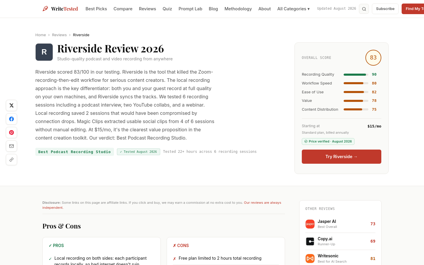 Reviews