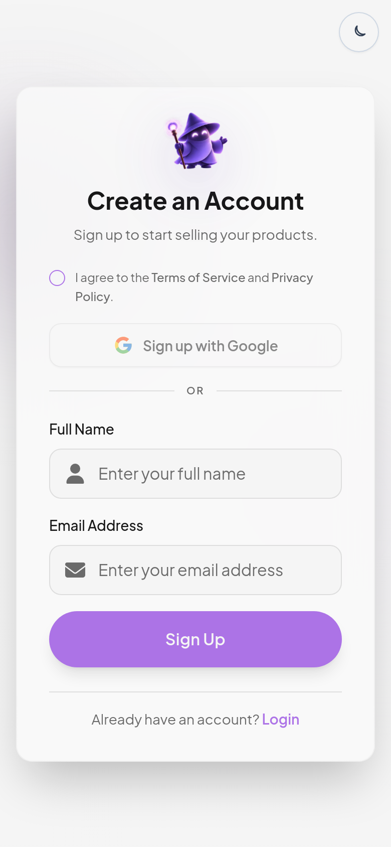 Signup
