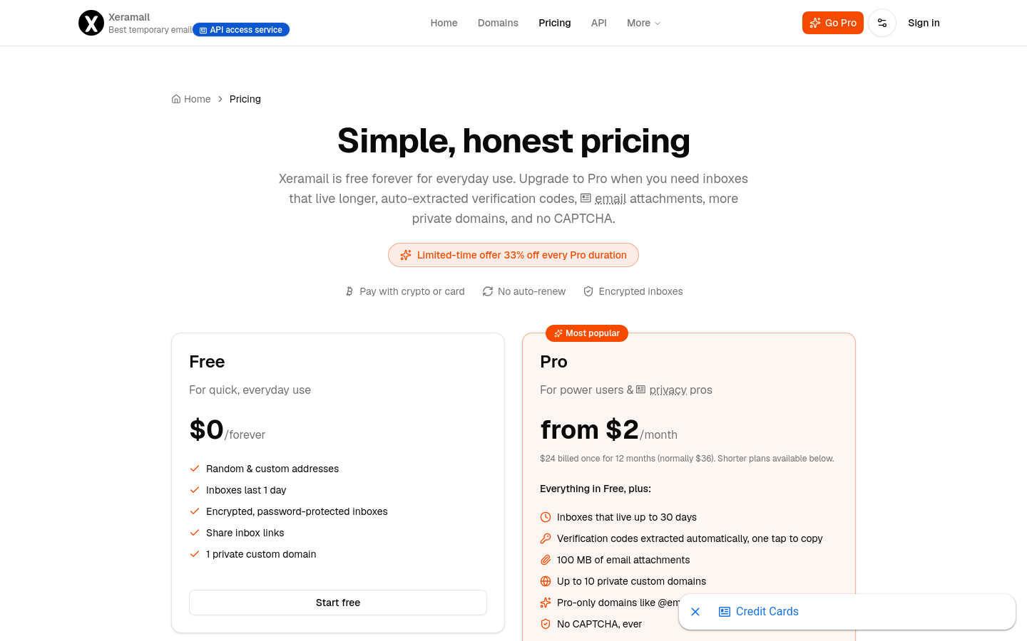 Pricing