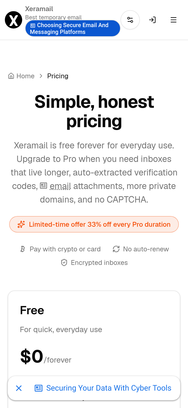 Pricing
