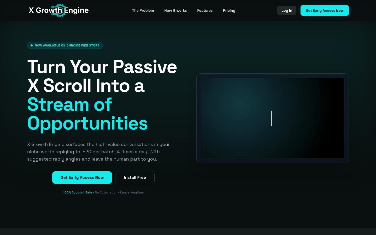 Captured Homepage / Lander
