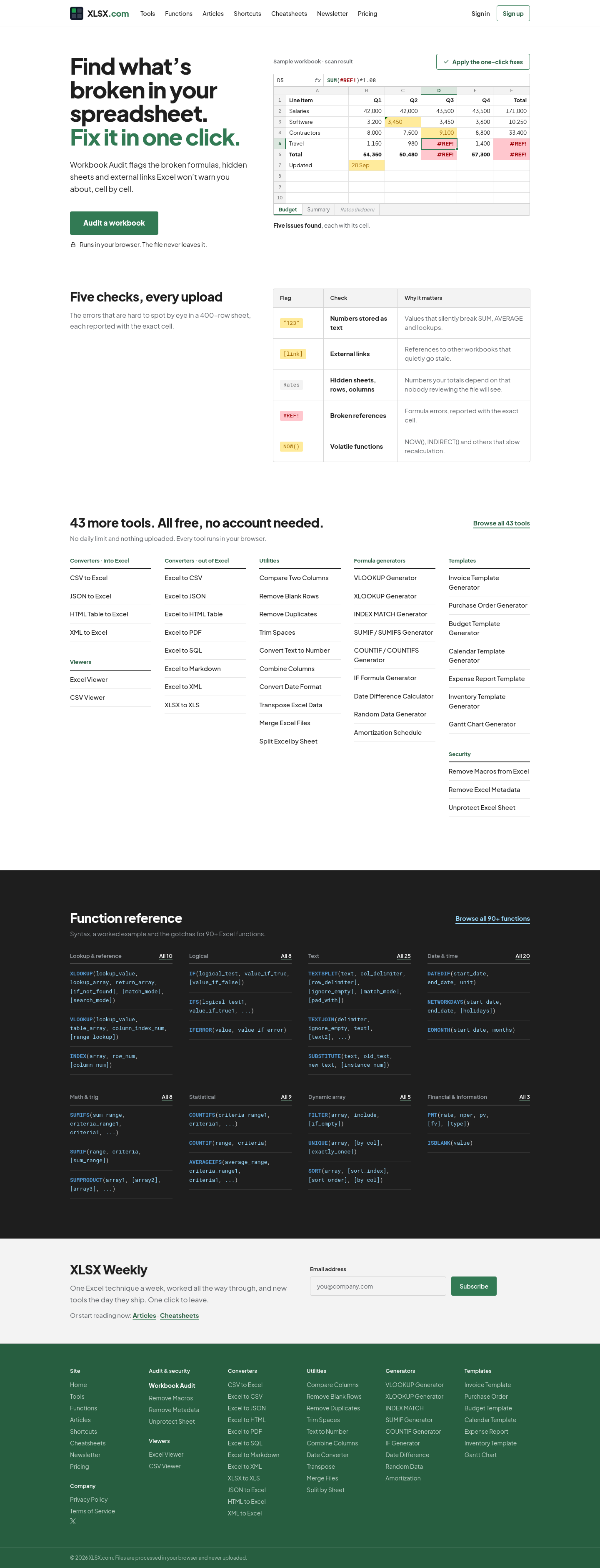 xlsx.com — 