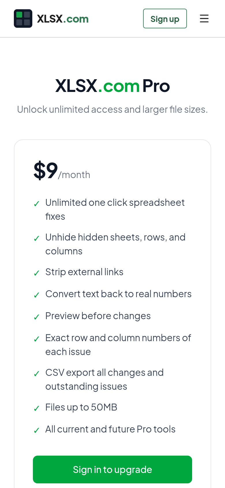 Pricing