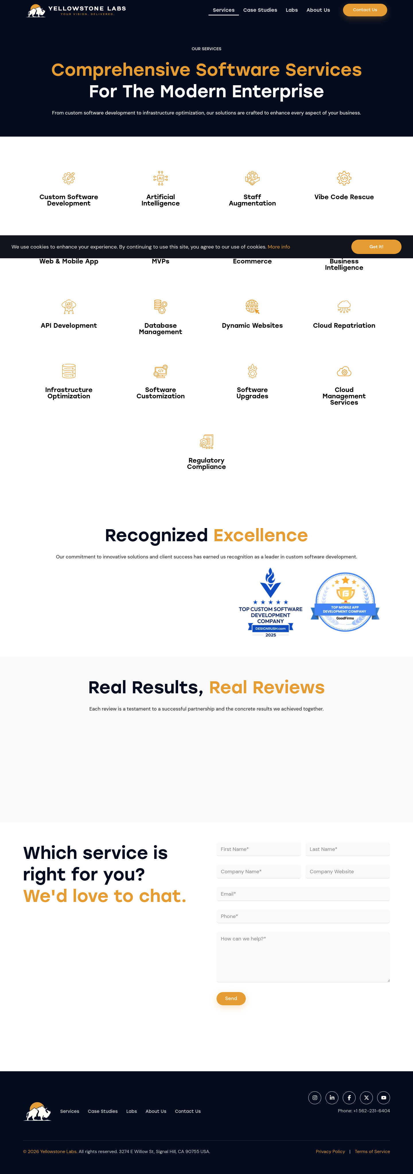 yellowstonelabs.io — 