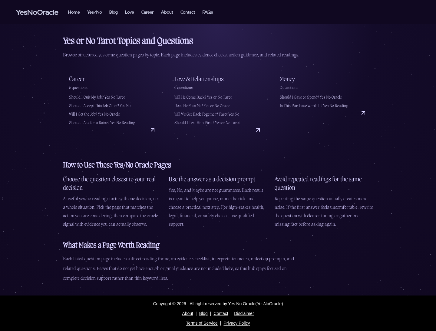 yesnooracle.co — 