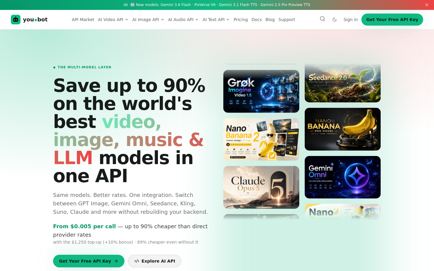 Captured Homepage / Lander