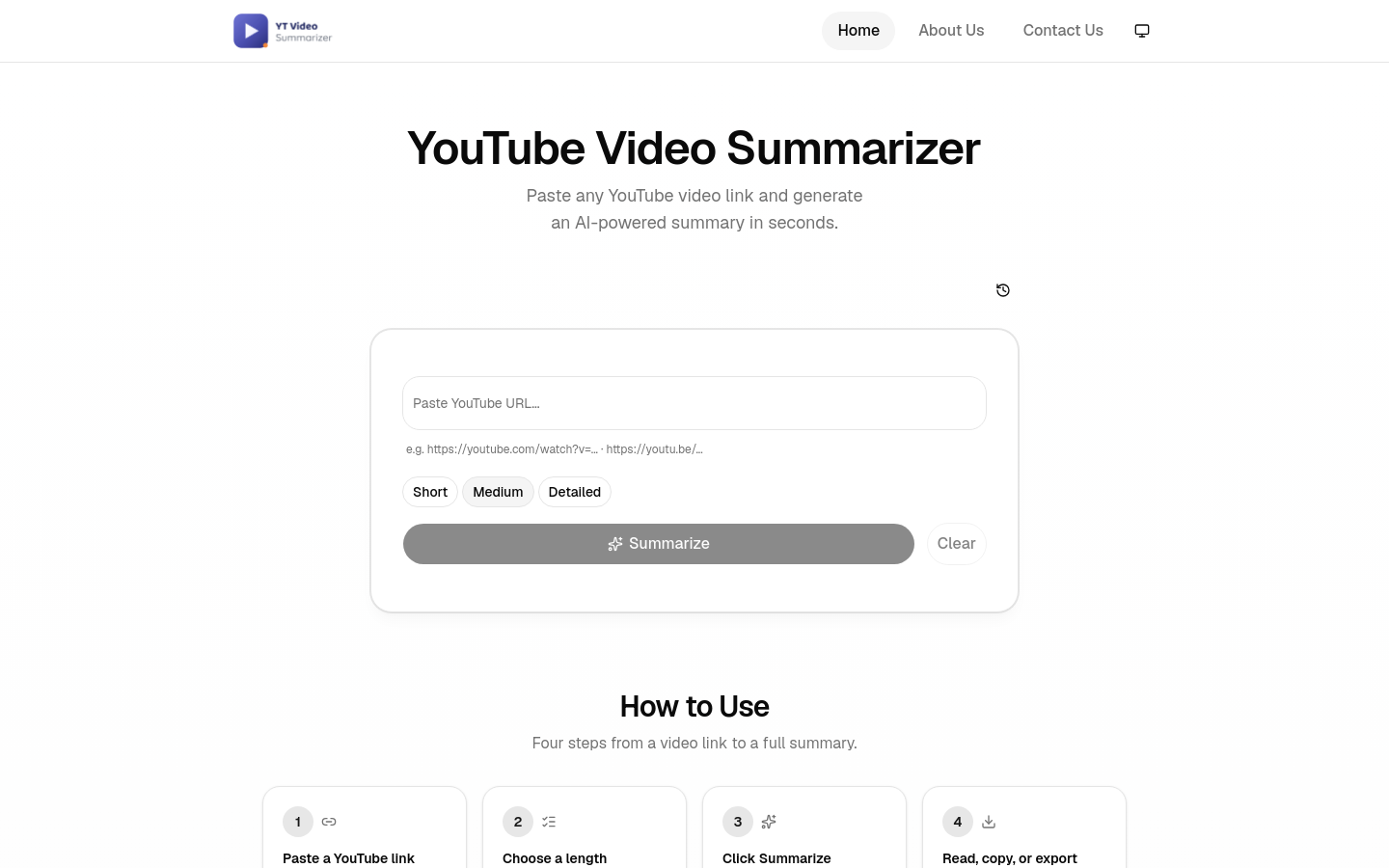 Captured Homepage / Lander