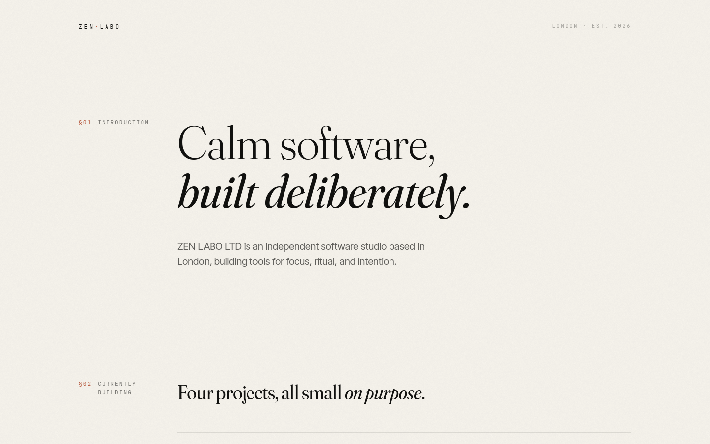 Captured Homepage / Lander