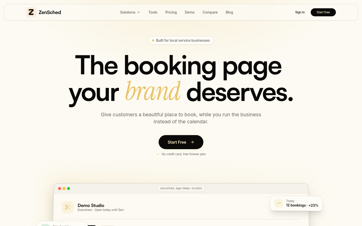 Captured Homepage / Lander