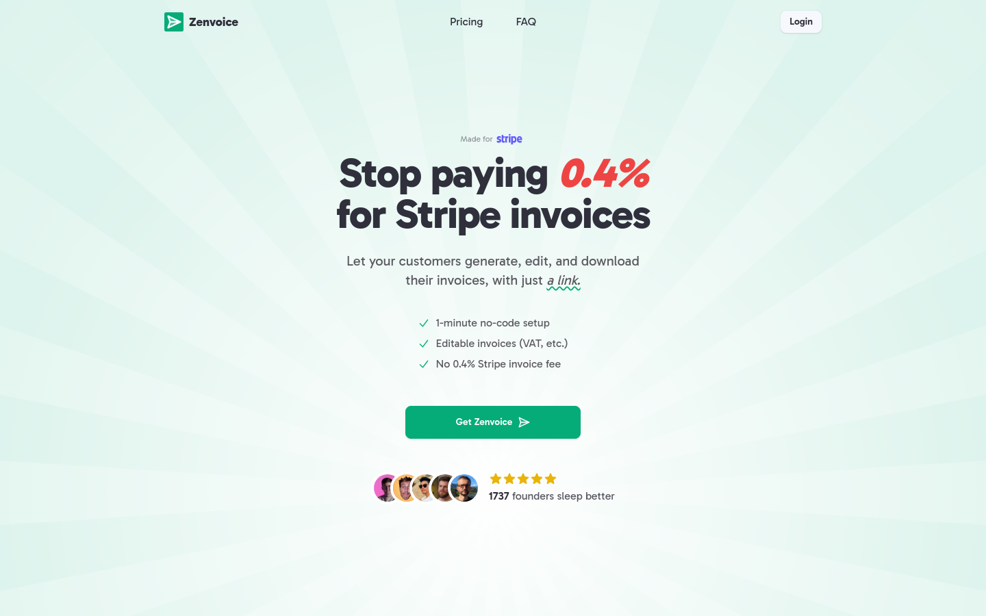 Captured Homepage / Lander