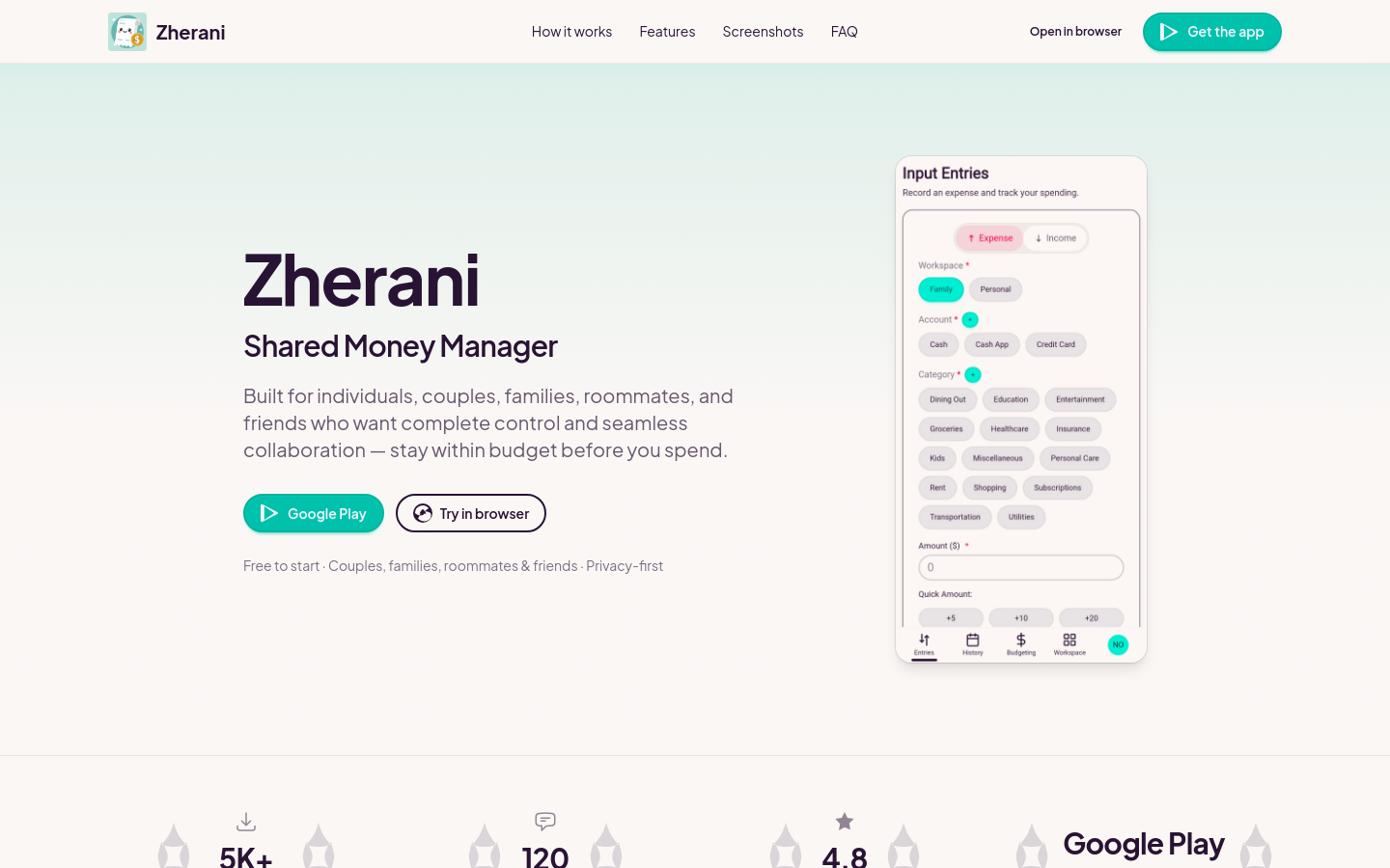 Captured Homepage / Lander