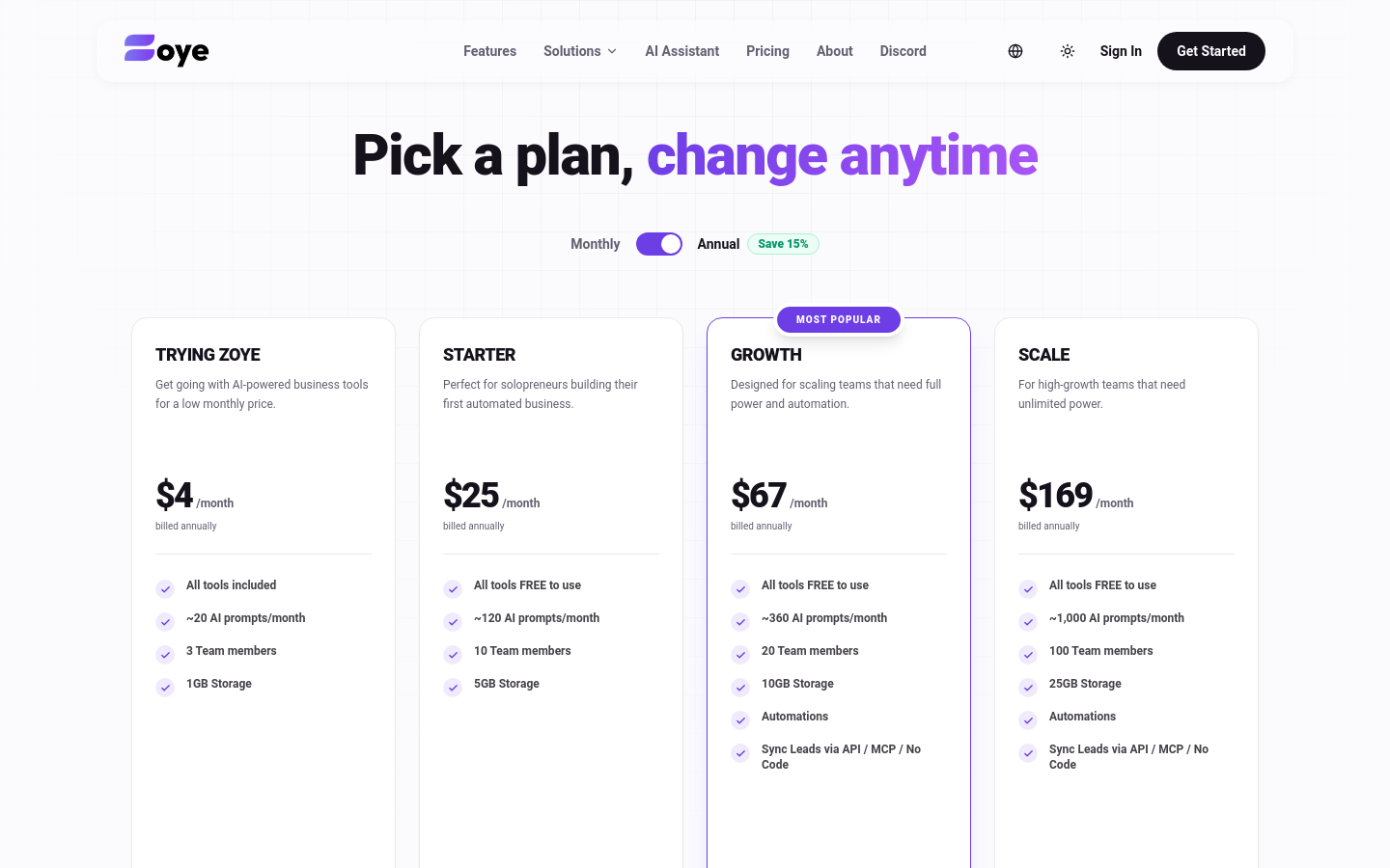 Pricing