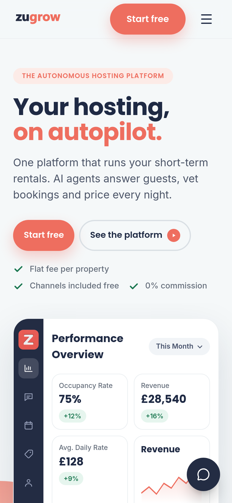Homepage / Lander