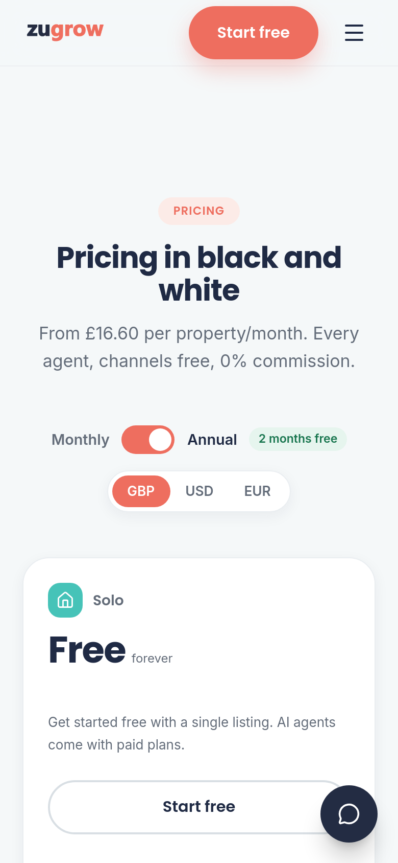 Pricing