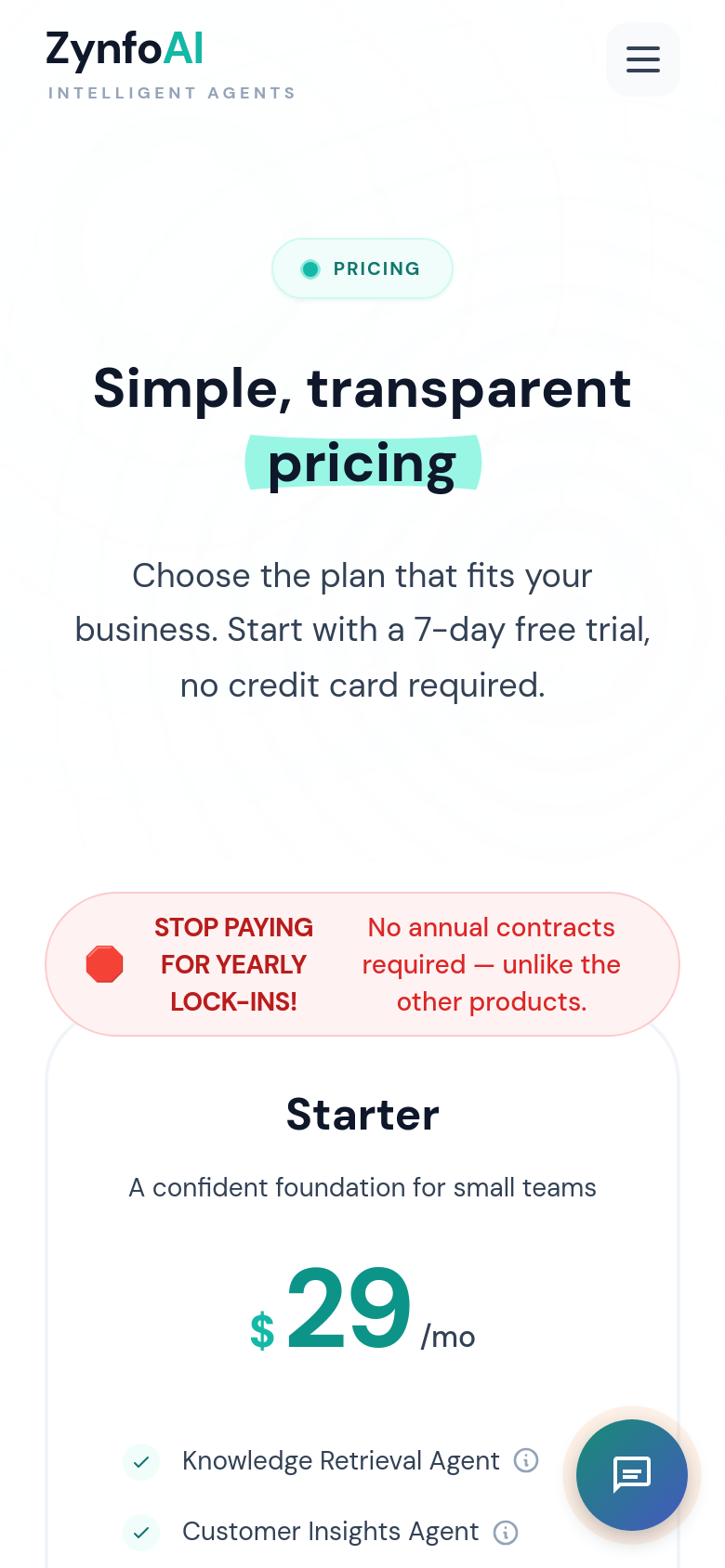 Pricing